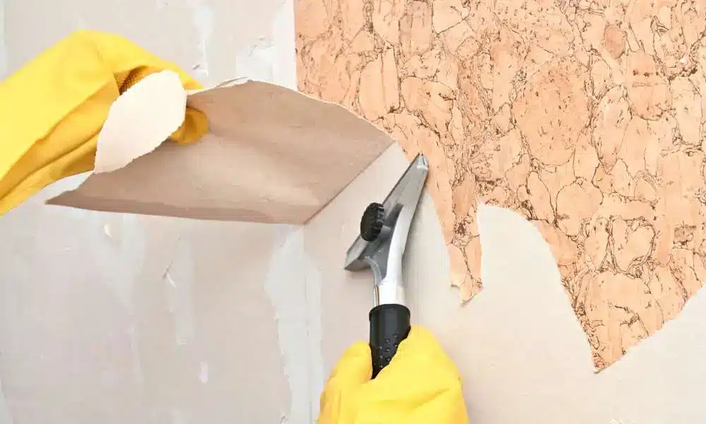 How to remove glue from walls after removing wallpaper