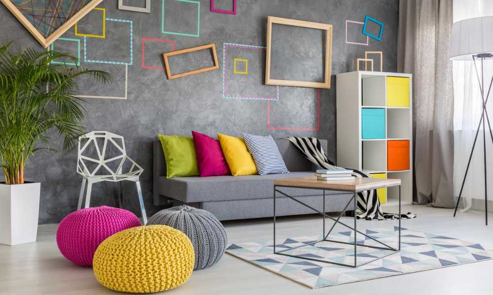 Modern Colorful Living Room Ideas
