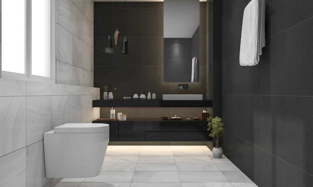 Black And White Bathroom Wall Decor Ideas